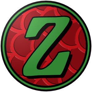 Ljubljana_Zmaji_41AE42_EE161F (300px) The logo of the Ljubljanski Zmaji: a reptilian curvy green "Z" on a red circle with a pattern dark red dragon scales, bordered in black-green-black.